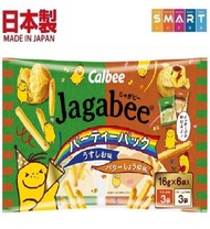 JAGABEE 派對裝 - (鹽味薯條*3袋+醬油味薯條*3袋) (6袋入) 96g