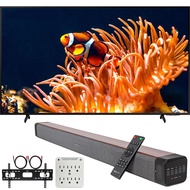 Samsung 43 Inch Class DU8000 Crystal UHD LED 4K Smart TV (2024) Bundle with Premium Deco Gear 60W 2.