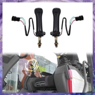(Y W Z H)3 Buttons Excavator Joystick Assy Handle Gears for  Doosan  DX150 215 225 300 370-9C Right