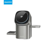 Qi2 Magnetic Wireless Charger Fast Charger 3-in-1 อัจฉริยะ Fast CHARGING 15W สําหรับ iPhone 12/13/14