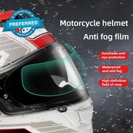 Motorcycle Helmet Anti-fog Lens Hd Rainproof Cycling Outdoor Safety Patch Film Waterproof L7f0