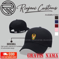 TNI AD BASEBALL CAP FREE NAME AND MASK - TNI ARMY BASEBALL CAP - ARMY BASEBALL CAP INDONESIANNasiona