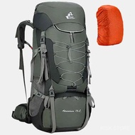 75L Camping Backpack Hiking Bag Sport Outdoor Bags With Rain Cover Travel Climbing Mountaineering Tr