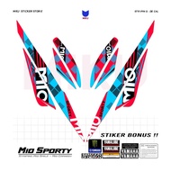 MS99b Sticker Sticker Striping Striping Striping Skotlet Lis Mio Smile Sporty Garnish Old Variation 