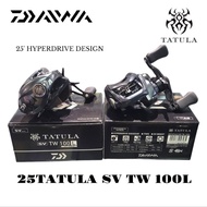 DAIWA 25'TATULA SV TW BAITCASTING REEL 100L/100HL/100R/100HR/200H/200HL