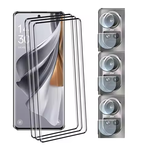 9D Screen Glass For OPPO Reno 10 Pro Full Temered Glass Anti-Scratch Reno 10 Soft Camera film