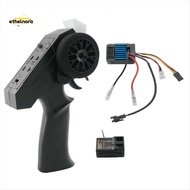 2.4G 2 Channel Remote Controller Kit Transmitter Receiver 50A ESC for  MN88K RC Car Upgrade Parts