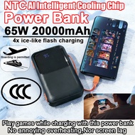 (3C Certified)WP2025 New Power Bank 65W20000 mAh Super Fast Charging Dual Chip Intelligent Temperatu