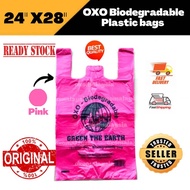 (24x28) OXO Biodegradable Plastic Bag (PINK)