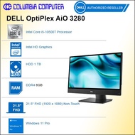 DELL OptiPlex AiO 3280 i5-10500T 8GB 1TB 21.5FHD Win11 Pro