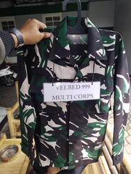 Baju PDL Velbed Loreng Malvinas Multicorps 999 (Warna gelap)