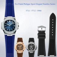 For Patek Philippe Sport Elegant Nautilus Series 5711/5712/5980 Waterproof Silicone Watch Strap for 