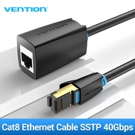Vention dây cáp mạng lan Cat8 RJ45 SSTP Patch Cord Cable 40Gbs Super Speed Network Wifi Cable for PC