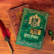 WB Harry Potter Hogwarts Vintage Academy Password Book Gryffindor / Slytherin Notebook Journal Magic