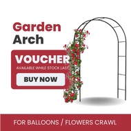 Outdoor pintu gerbang garden flower stand wrought iron flower rack  plant stand arched climbing flow