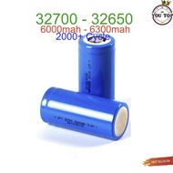 Battery 32650 / 32700 Li-po4 6300Mha 3.2v lithium iron Phosphate power battery 3.2V 6000-6300 mah fl