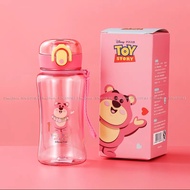 [𝓛𝓲𝓶𝓮𝓲.𝓢𝓽𝓸𝓻𝓮] Bình nước tu miệng nhựa PCT cao cấp Spiderman Frozen Mickey Gấu dâu Lotso 420ml cho tr
