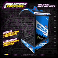 Suzuki Custom Bird Cage Sticker/EBOD JAYA Box Cage Bird Cage Accessories - TK