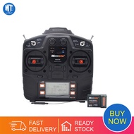 {UU61} Microzone MC8B 2.4กรัม8CH ส่งสัญญาณการควบคุมระยะไกลและ MC8RE 8CH รับวิทยุระบบสำหรับเครื่องบิน