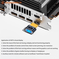 Annapurplesky 4K 60Hz PC Graphic Card Cheater  Virtual Display For Laptop Desktop GPU Testing Tools 