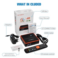 GTMEDIA GTX Combo TV Box 4K 8K 9.0+DVB-S2/T2/C2 2G+32G Support CA&CI Plus1.4 SATA-HDD BT4.1 Satellit
