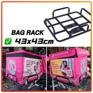 Foodpanda Rider Bag Rack Motorcycle / Delivery Bag Rack / Food Rack for Despatch Rider
