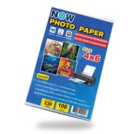 NOW Photo 230g Size 4"x6" (100 Sheets)