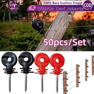 50pcs Electric Fence Insulator Set - Electric Fence Insulator Electric Fence Insulator & Accessories