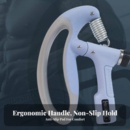 Counter Hand Gripper Spring Loaded Adjustable Hand Gripper Grip Strength Exerciser Forearm Training