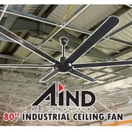 AIND 80" Inch Industrial Ceiling Fan Ceiling Fan