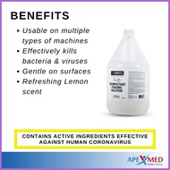 ◊ ◹ ● Miracle Disinfectant Fogging Solution Original Lemon - 1 Gallon
