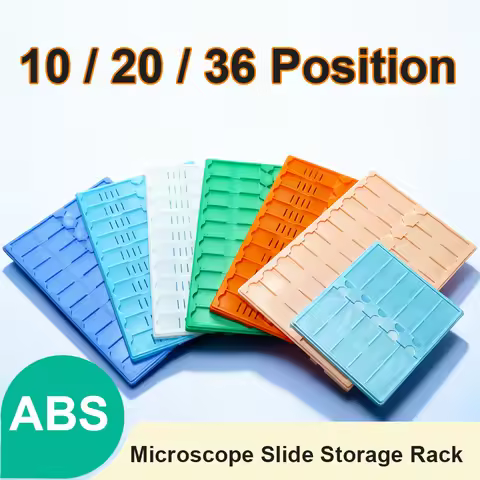 Lab Microscope Slides rack Microscope ABS Operation Board Slide Storage Drying Plate Laboratory Tool