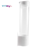 Cup Dispenser, Cup Holder Fits 3Oz - 7Oz Flat Bottom or Cone Cups Water Cups Dispenser Wall Mounted 