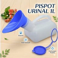 Portable Urinal Bottle Travel Potty Pria Wanita 1L - Y1000