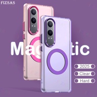 Luxury Magnetic Wireless Charging Phone Case for OnePlus Nord CE4 Lite 5G/OnePlus 13 Anti-Fingerprin
