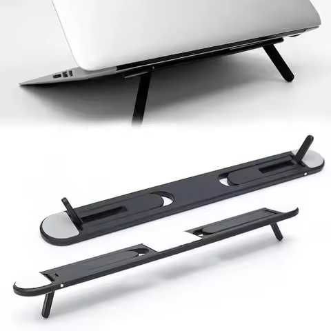 Universal Laptop Riser Stand Notebook Cooling Pad Invisible Laptop Mini Foldable Bracket For HP Dell