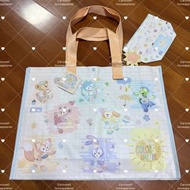 上海迪士尼樂園 SHDL 2025 自然色彩系列Duffy and friends 家族 環保袋 購物袋 小袋 Duffy ShellieMay May StellaLou Stella Lou Co