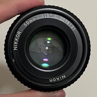 Nikon 50mm f1.8 AIS 日本內銷版 餅乾鏡 大光圈 定焦鏡