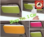 Luxury car tissue box hanging vehicle tissue box car visor tissue box box car