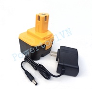 Pin Ryobi 12V 3S2P Dung lượng 4000Mah Dòng xả 40A Pin đóng mới 100% kèm sạc Adapter 12.6v bảo hành 3