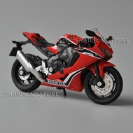1:18 Scale Diecast Motorcycle Model Toys Honda CBR 1000RR Sport Bike Miniature Replica