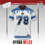 [NFL OVERSIZED BERSULAM] LOKALTEEZ NFL23 NFL Edition HYOGA 280GSM JERSEY