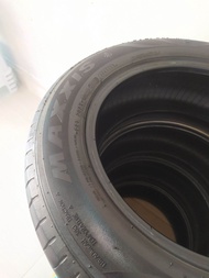 ยางรถเก๋งขอบ15 MAXXIS MECOTRA3 195/60R15 ปี20 แก้มสวย ขอบสวย ไม่ปะ ไม่บวม ยางชุด