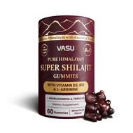 Vasu Super Shilajit Gummies with Nitric Oxide Booster – Testosterone & Prostate Support – | Best Shi