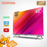 COOCAA - Smart Tv, Prime Video, Eye Protection Settings, Boundless Screen 43 Inch (43s3u)