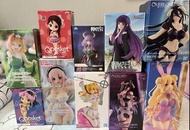 多款動漫模型 手辦 景品 Q posket ，Super Sonico ，Overlord，Bicute Bunnies，五等分花嫁，葬送的芙莉蓮