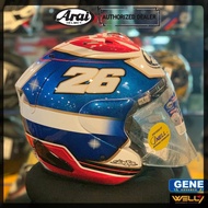 ARAI VZ RAM Pedrosa Samurai Open Face Jet Helmet 100% Original From Authorized Dealer