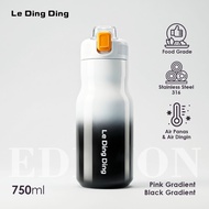 LeDingDing-Tumbler Portable Stainless SUS316 750mL Thermos Cup Vacuum Insulated Tumbler Tahan Sejuk
