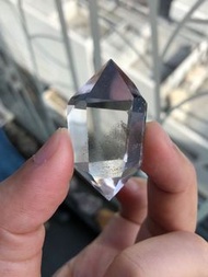 綠幽靈金字塔雙尖水晶