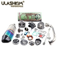 GY6 125 150 uprade GY6 200cc 4 STROKE bore 61mm CYLINDER KIT Racing A14 Camshaft carburetor CDI COIL